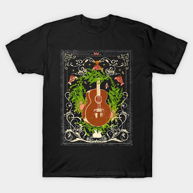 FESTIVE GUITAR T-Shirt by Showdeer